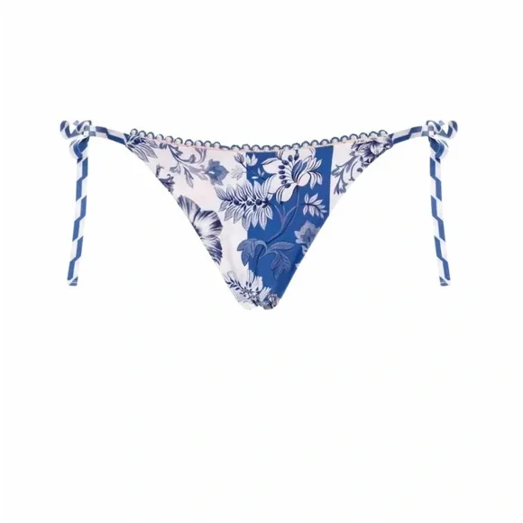 Aguabendita Alegria Reversible Floral Tie-Side Bikini Bottom - Picture 10 of 12